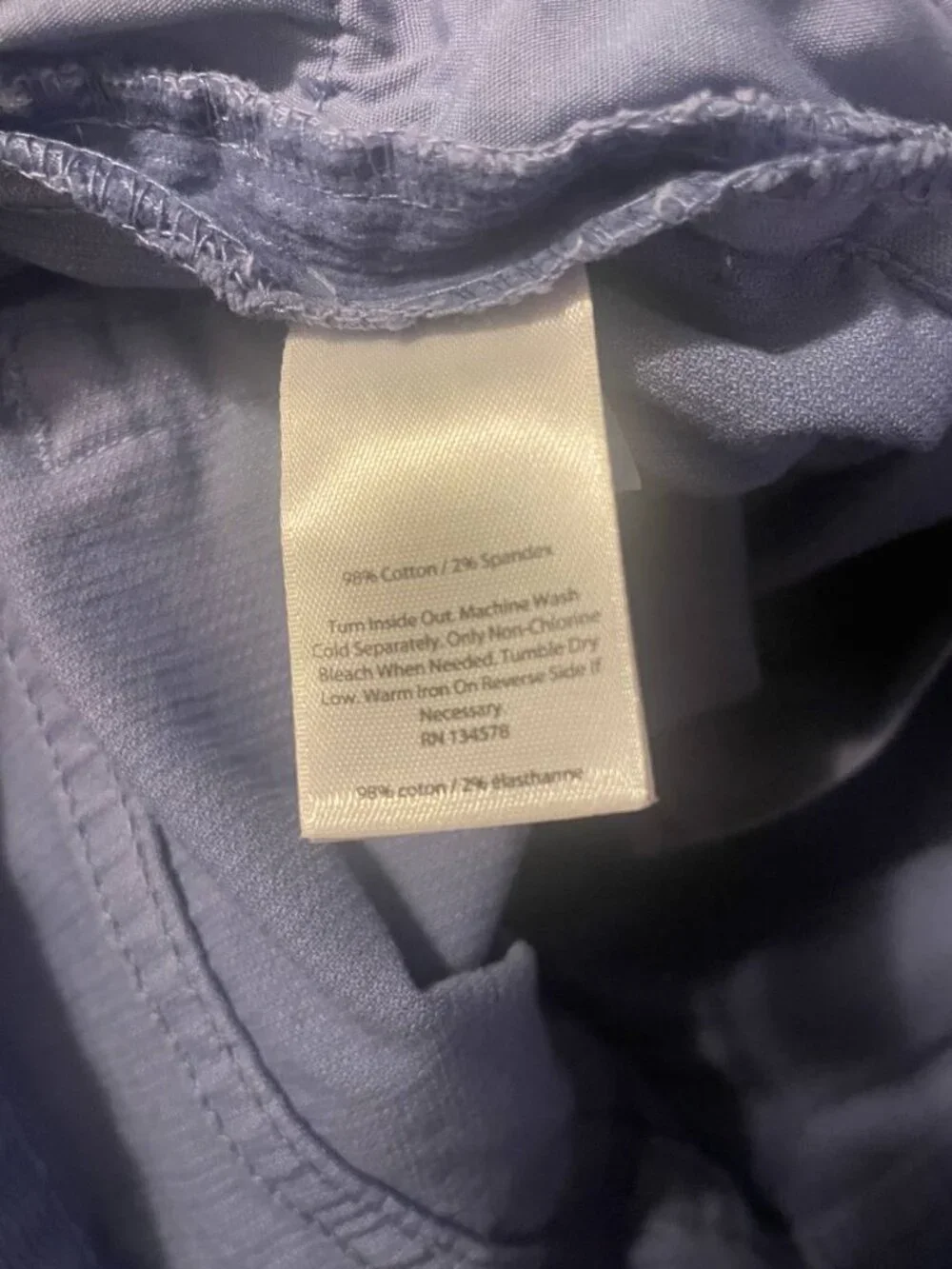 Vineyard Vines Kids Blue Corduroy Pants Size 10 - Classic Preppy w/ Adjust girls